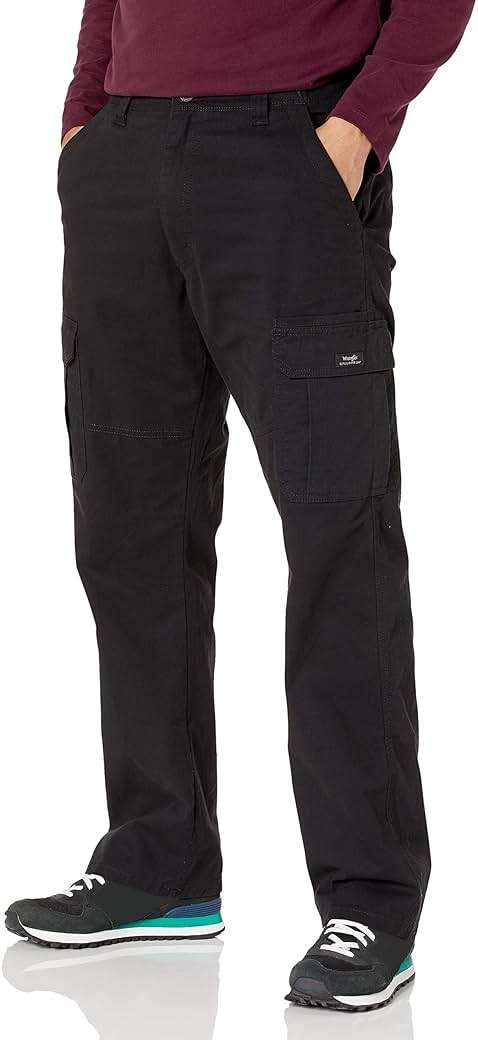 Wrangler Authentics Men's Relaxed Fit Stretch Cargo Pant - Image 1