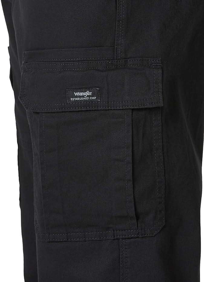 Wrangler Authentics Men's Relaxed Fit Stretch Cargo Pant - Image 6