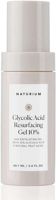 Naturium Glycolic Acid Resurfacing Gel 10%, AHA Exfoliating Gel with Natural Fruit Acids, 3.0 oz - Image 8