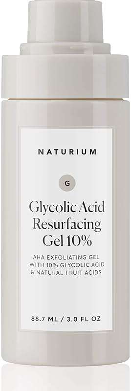 Naturium Glycolic Acid Resurfacing Gel 10%, AHA Exfoliating Gel with Natural Fruit Acids, 3.0 oz - Image 9