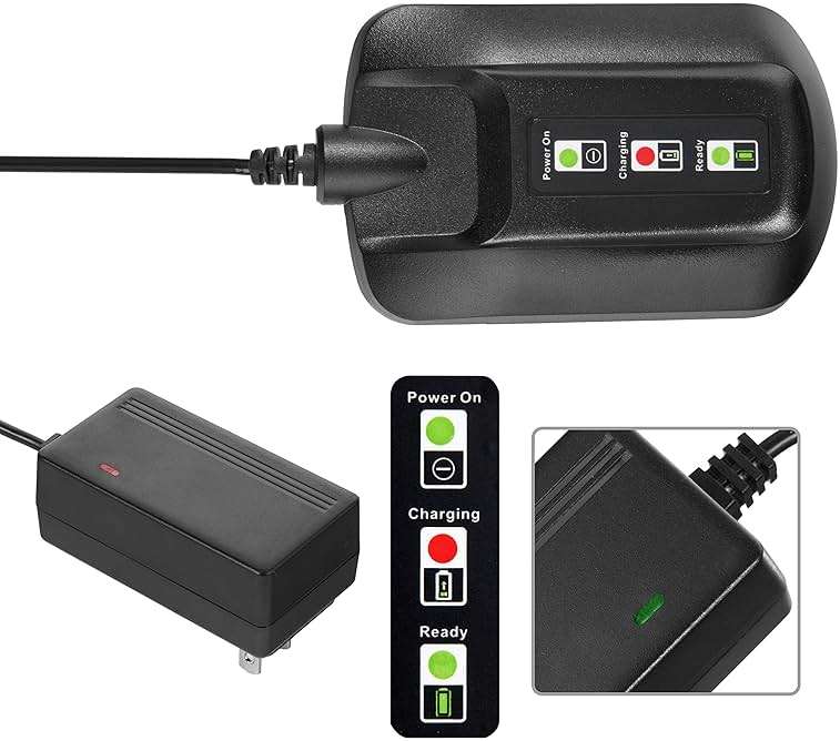 Cell9102 Replacement 20V Battery and Charger Starter Kit, WA3525 Lithium Battery and Charger WA3732 Compatible with Worx 20-Volt Cordless Power Tools - Image 3