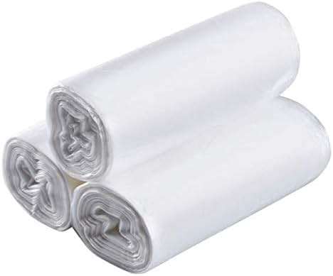 Karat Trash Bags [12-16 Gal - 1000 pc] | 6 Microns | Clear High Density Garbage Can Liners | 24" x 33" - Image 3