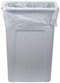 Karat Trash Bags [12-16 Gal - 1000 pc] | 6 Microns | Clear High Density Garbage Can Liners | 24" x 33" - Image 5