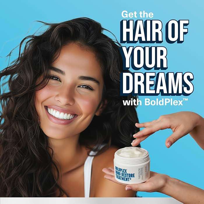 BOLD UNIQ BoldPlex Hair Mask - Deep Conditioner For Dry, Damaged Hair - Mascarilla Para El Cabello - Helps Repair and Nourish Curly, Bleached, or Frizzy Hair - 6.76 Fl Oz - Image 2