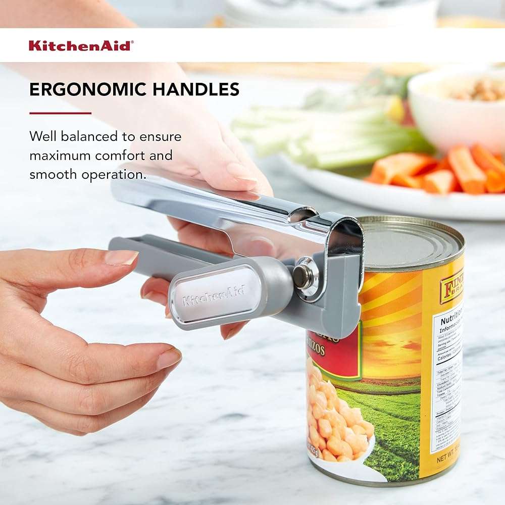 KitchenAid No Mess Multi Function Can Opener, One size, Gray - Image 5