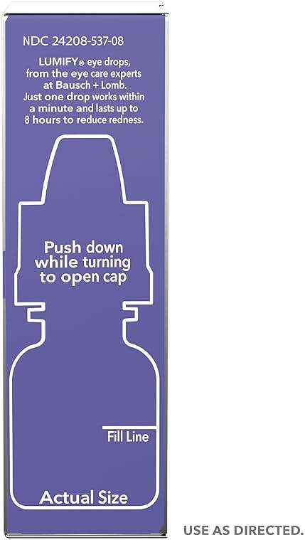 LUMIFY Eye Drops for Red Eyes, Redness Reliever for Brighter Looking Eyes, Works in 1 Minute & Lasts Up to 8 Hours, Eye Drops, 0.17 Fl Oz (5 mL) - Image 10