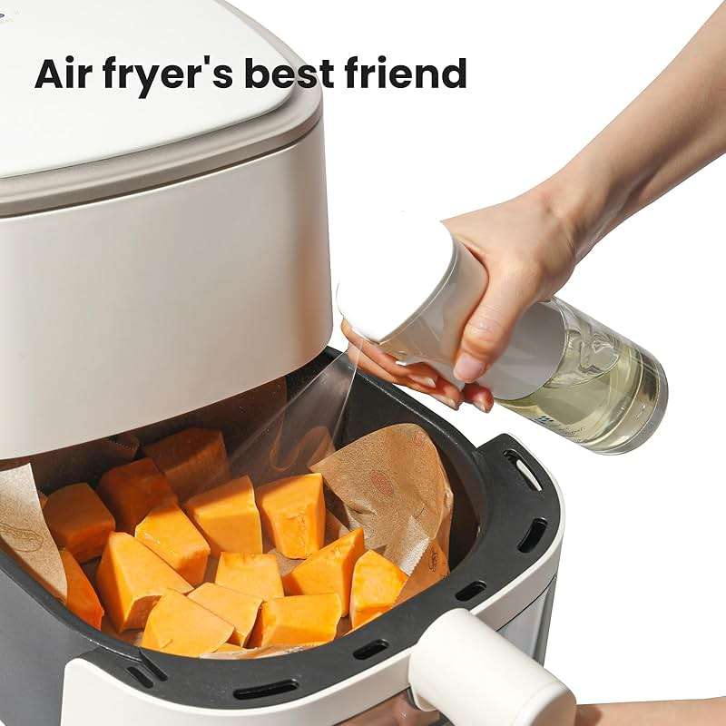 Mistifi Oliver Oil Sprayer for cooking, Spray bottle 6oz, Non-Aerosol Refillable Dispenser Oil Mister FS601 Green Vegetable - Image 8