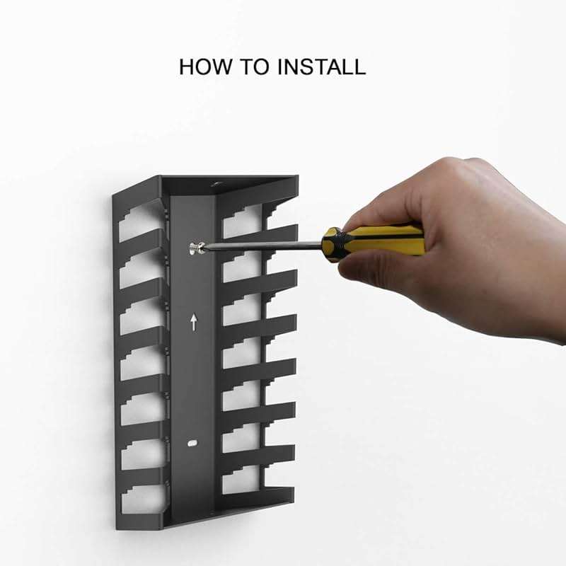 Monzlteck Video Game Case Storage Wall Mount | Metal - Image 3