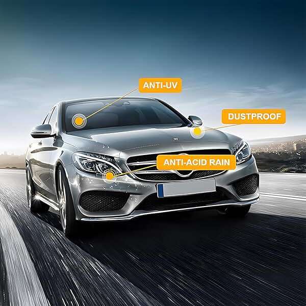 Advanced Graphene Ceramic Coating for Cars(70ML),12H Graphene Coating for Auto Car Detailing,10+ Years of Long Lasting Car Protection,Gloss Hydrophobicty Anti Scratch - Image 4