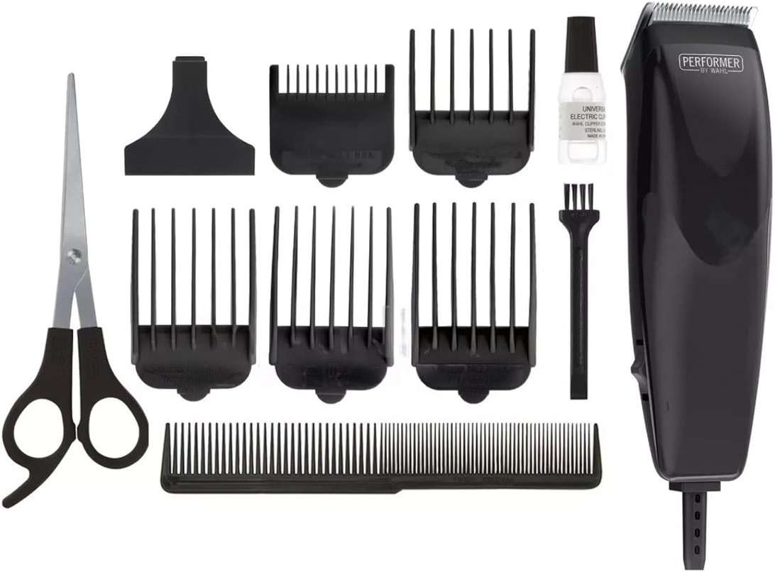 Performer by WAHL 11 Piece Haircutting Kit Set with Five Guide Combs - Image 1