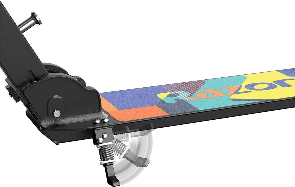 Razor A5 Lux Kick Scooter for Kids Ages 8+ - 8" Urethane Wheels, Aluminum Frame, Anodized Finish Featuring Bold Colors and Graphics, for Riders up to 220 lbs - Image 8