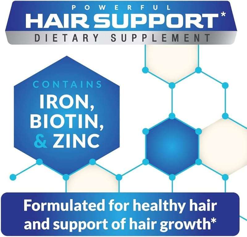 DHT Blocker Hair Growth Support Supplement - Saw Palmetto + Hair Vitamins for Women & Men - Supports Healthy Hair Growth & Thick & Strong-Hair - May Support Healthy DHT Levels - Low Loss Capsules - Image 7