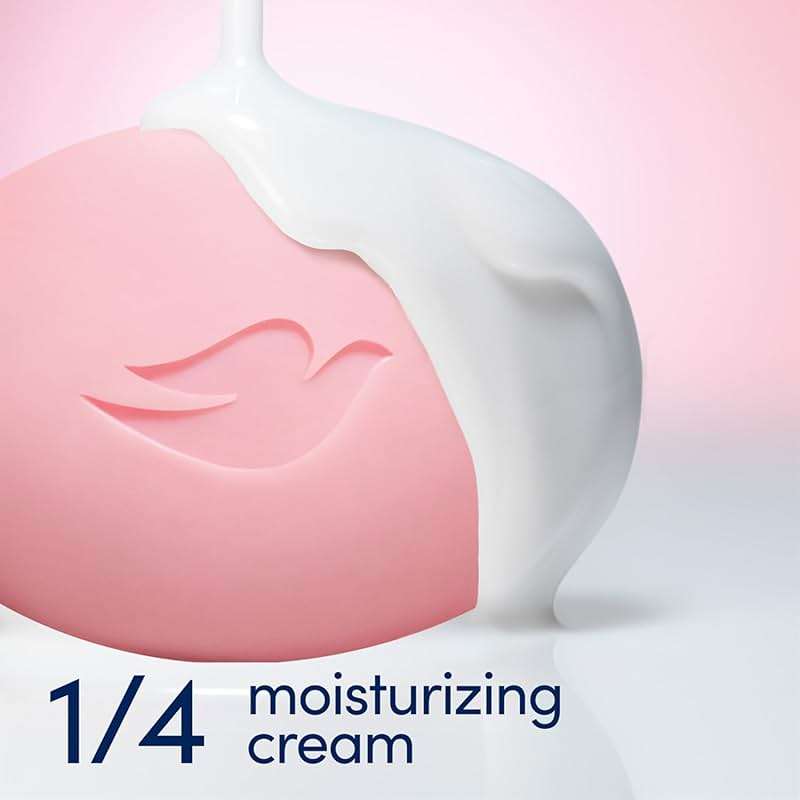 Dove Soap, Pink Beauty Bar 3-Pack (12 Soap Bars) – 3-in-1 Moisturizing Face, Body & Hand Soap, 3.17 Oz Ea - Image 3