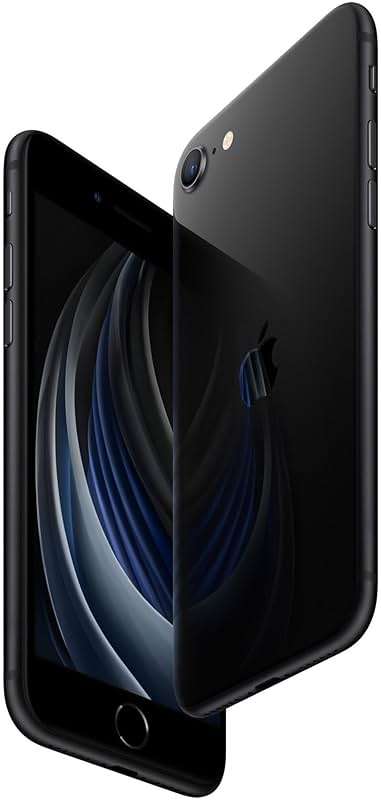 Apple iPhone SE 2nd Generation, US Version, 64GB, Black - Unlocked (Renewed) | Compact design - Image 3