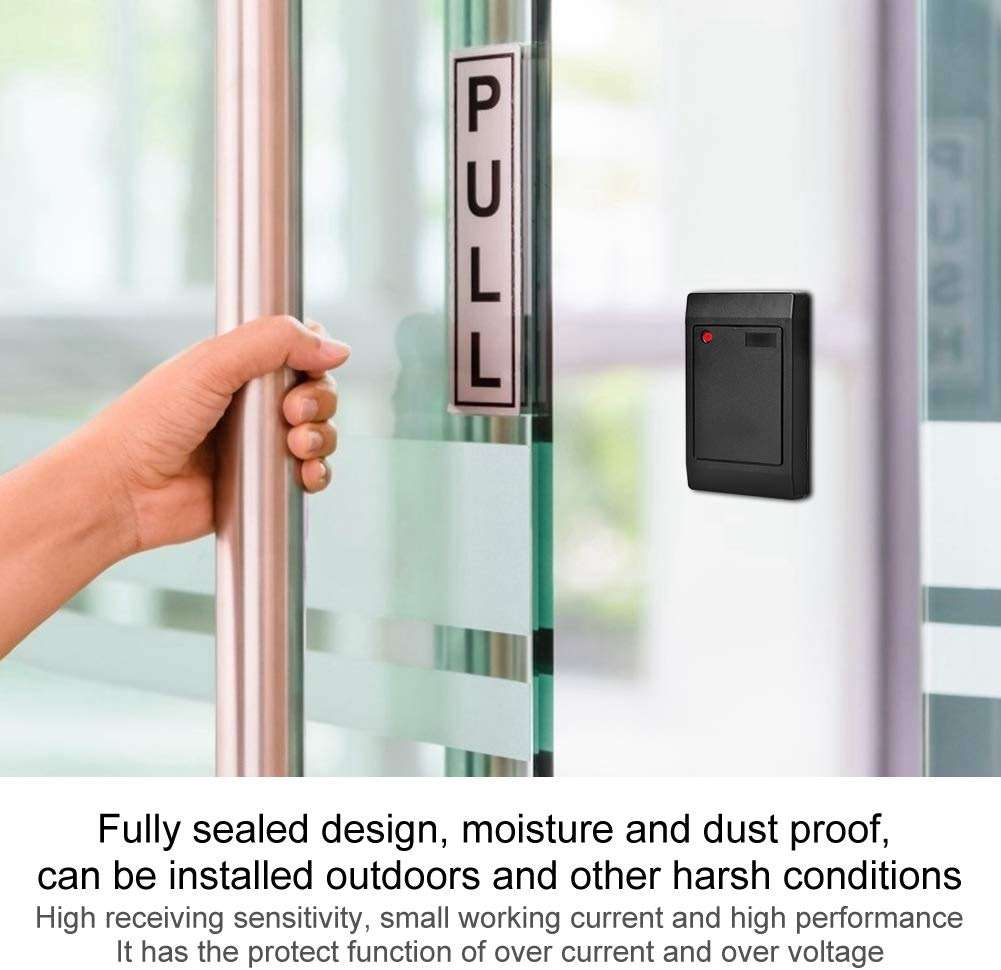 T angxi Door Access Card Reader 26/34 125KHz RFID ID Card Reader for Home Security Access Control System - Image 2