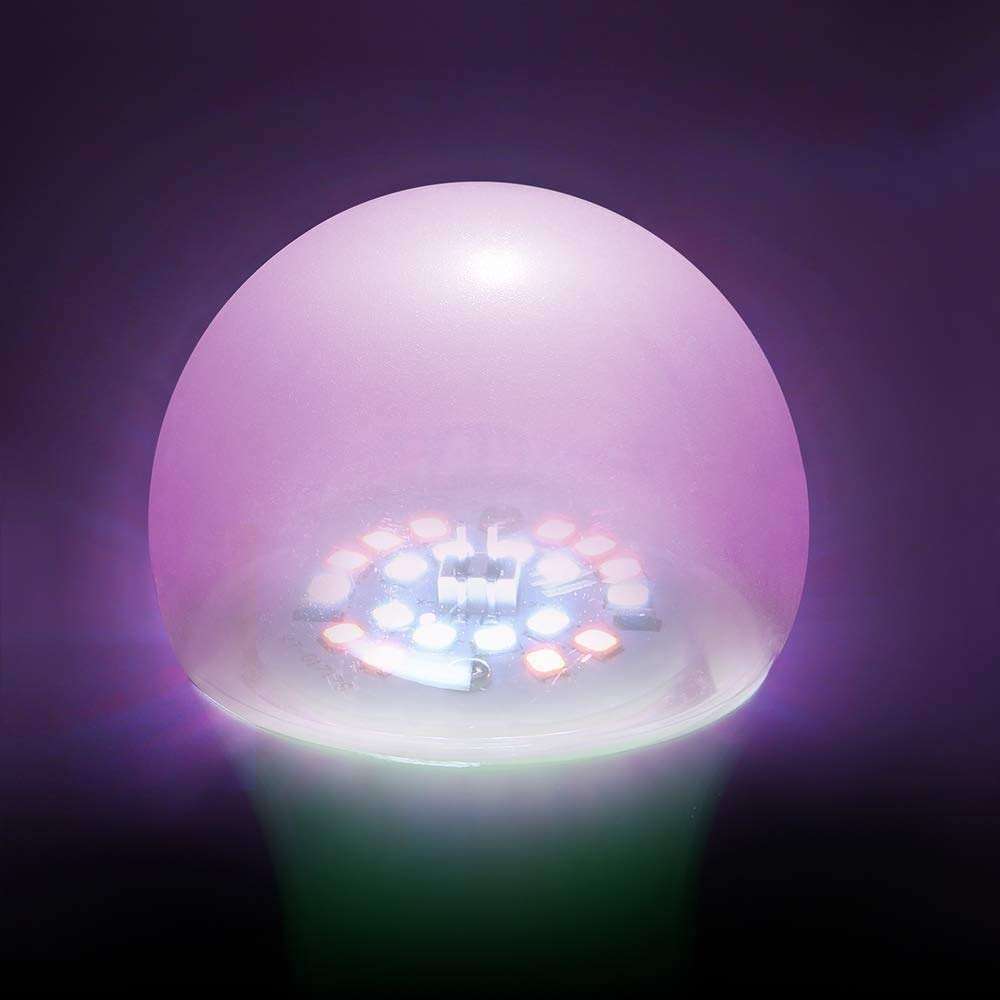 Feit Electric A19/GROW/LEDG2/BX Full Spectrum Led 60W Equivalent A19 Non-Dimmable Hydro Grow Light Bulb, Green - Image 8