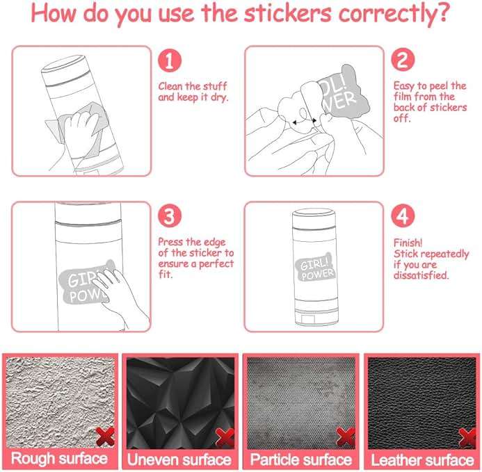 SUSIHI Summer Stickers for Kids Girls Sticker for Water Bottles Laptop Vinyl Stickers(50 Pcs) - Image 5