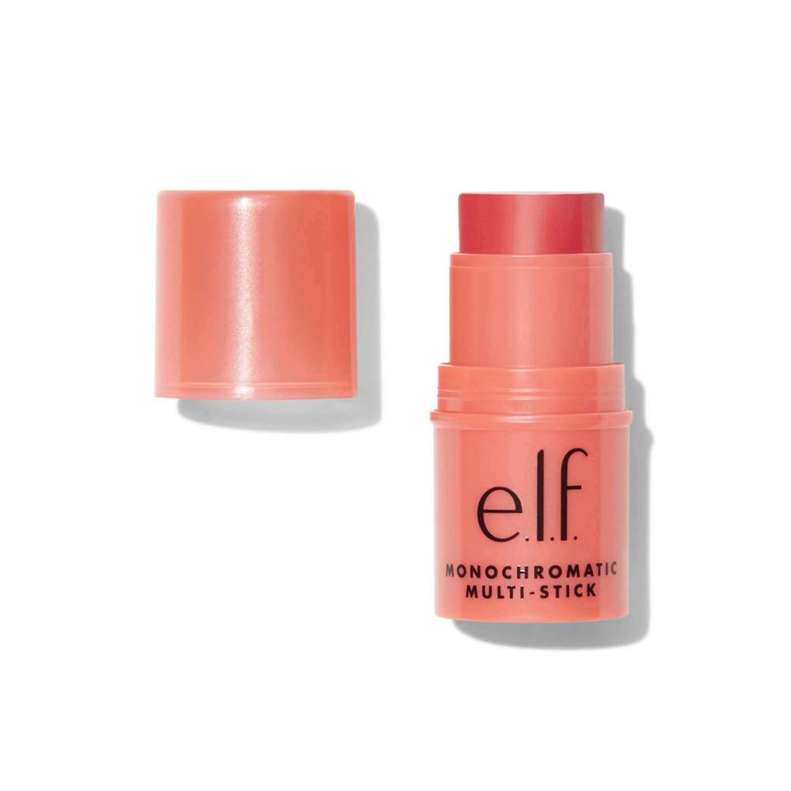 e.l.f. Monochromatic Multi Stick, Travel-Sized Luxuriously Creamy & Blendable Color For Eyes, Lips & Cheeks, Vegan & Cruelty-Free, Glimmering Guava, 0.17 Oz - Image 1