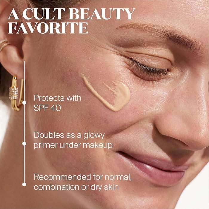 Supergoop! Glowscreen SPF 40 - Glowy Primer + Broad Spectrum Tinted Sunscreen - Helps Filter Blue Light - Hydration - Hyaluronic Acid & Vitamin B6 - Image 2