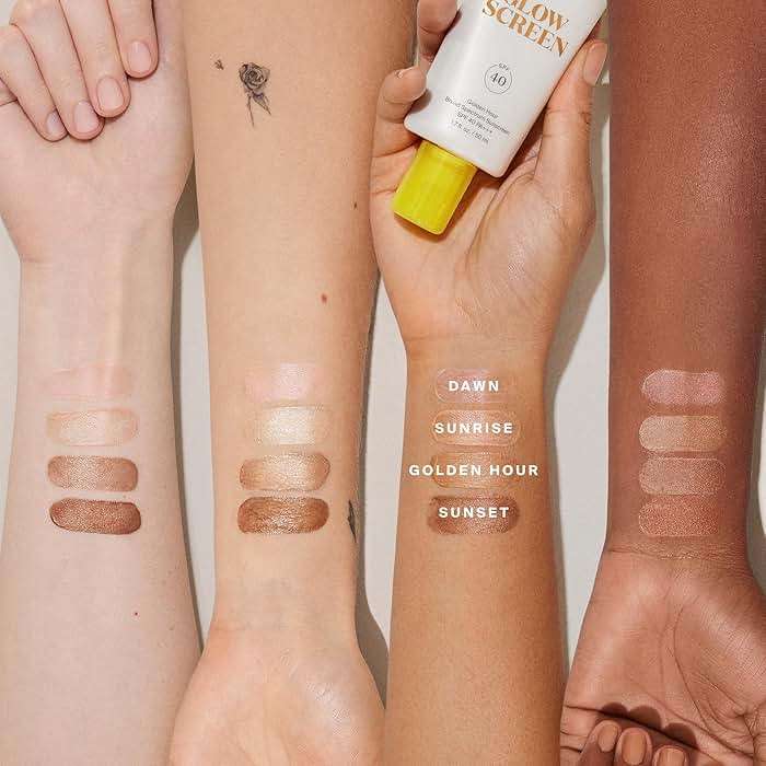 Supergoop! Glowscreen SPF 40 - Glowy Primer + Broad Spectrum Tinted Sunscreen - Helps Filter Blue Light - Hydration - Hyaluronic Acid & Vitamin B6 - Image 8