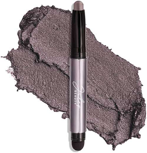 Julep Eyeshadow 101 Cream-to-Powder Waterproof Eyeshadow Stick – Smoky Amethyst Shimmer – Long-Lasting, Buildable, Crease-Proof, Cruelty Free, Shimmer Finish with Built-In Smudger - Image 1