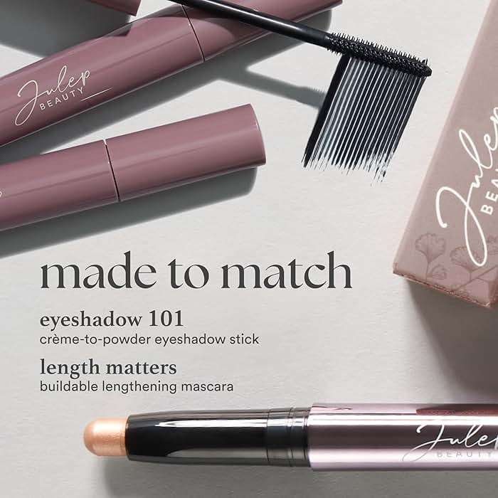 Julep Eyeshadow 101 Cream-to-Powder Waterproof Eyeshadow Stick – Smoky Amethyst Shimmer – Long-Lasting, Buildable, Crease-Proof, Cruelty Free, Shimmer Finish with Built-In Smudger - Image 7