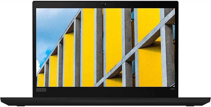 Lenovo ThinkPad T490 20N20032US 14 inches Notebook- 1920 X 1080 - Core i5 I5-8265U - 8 GB RAM - 256 GB SSD - Black - Win10 Pro 64-bit (Renewed) - Image 2