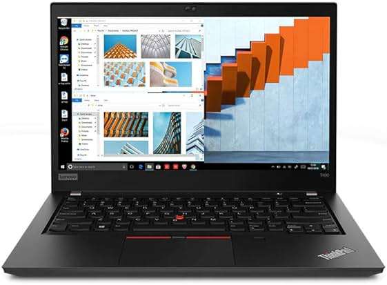 Lenovo ThinkPad T490 20N20032US 14 inches Notebook- 1920 X 1080 - Core i5 I5-8265U - 8 GB RAM - 256 GB SSD - Black - Win10 Pro 64-bit (Renewed) - Image 3