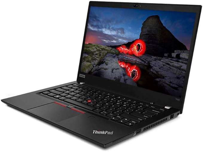Lenovo ThinkPad T490 20N20032US 14 inches Notebook- 1920 X 1080 - Core i5 I5-8265U - 8 GB RAM - 256 GB SSD - Black - Win10 Pro 64-bit (Renewed) - Image 4