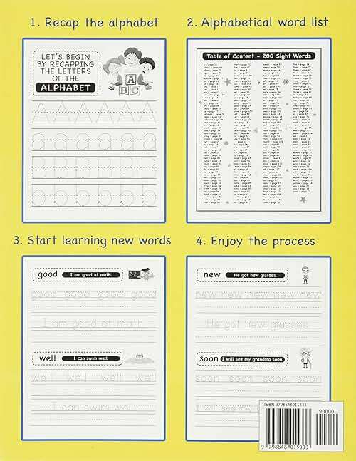 200 Must Know Sight Words Activity Workbook: Learn, Trace & Practice The 200 Most Common High Frequency Words For Kids Learning To Write & Read. | Ages 5-8 - Image 2
