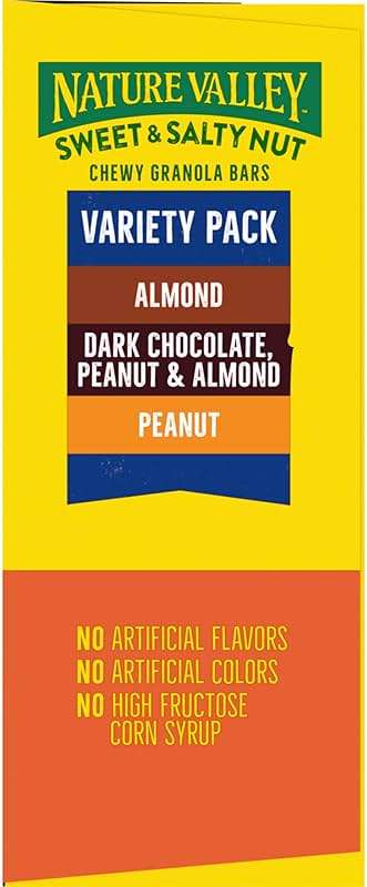 Nature Valley Sweet and Salty Nut Granola Bars, Variety Pack, 15 Bars, 18 oz - Image 5