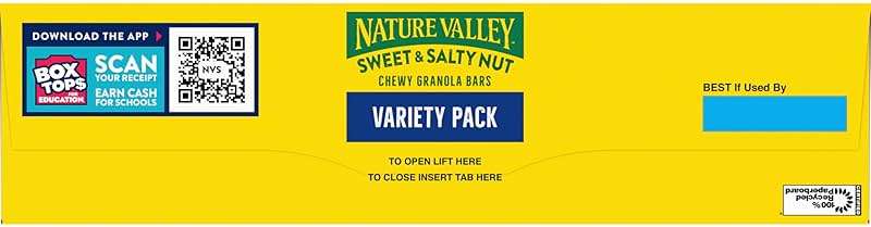 Nature Valley Sweet and Salty Nut Granola Bars, Variety Pack, 15 Bars, 18 oz - Image 7