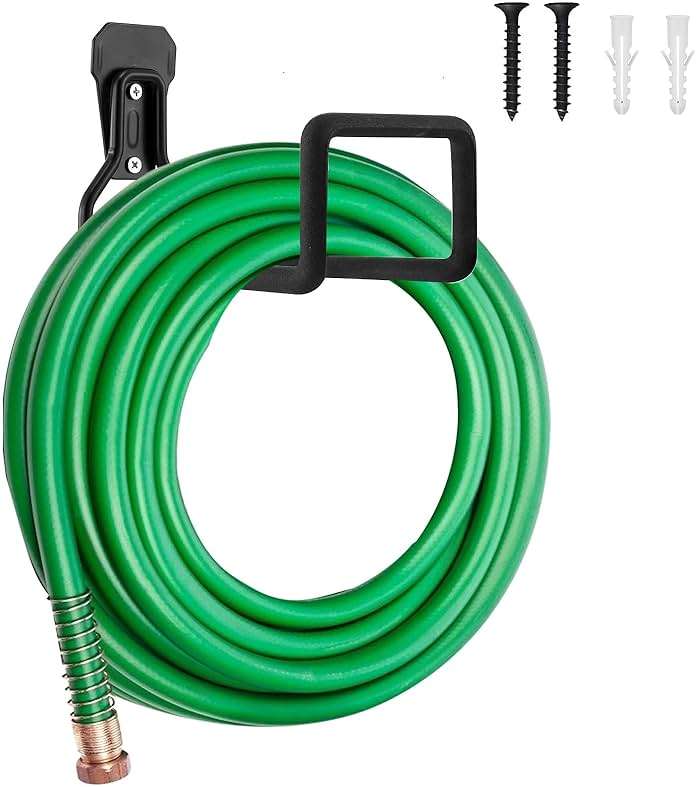 Sageme Hose Hanger, Heavy Duty Metal Hose Holder Wall Mount, Hook for Garden Hose/Expandable Hose/Hose Reel/Water Hose/Pocket Hose/Flexable Hose/Magic Hose 100 Ft - Image 1