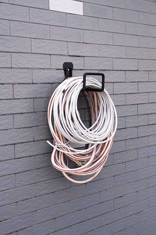 Sageme Hose Hanger, Heavy Duty Metal Hose Holder Wall Mount, Hook for Garden Hose/Expandable Hose/Hose Reel/Water Hose/Pocket Hose/Flexable Hose/Magic Hose 100 Ft - Image 7