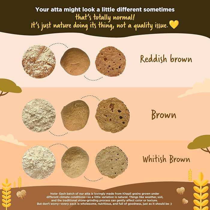 Two Brothers Organic Farms - Khapli Wheat Flour (5kg) | Low-Gluten Wheat Flour | High Dietary Fiber for Easy Digestion | Stoneground Emmer | Khapli Atta | Organic Atta (Pack of 1 kg x 5) - Image 7