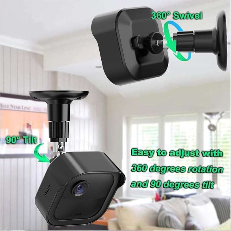 All-New Blink Outdoor Camera Wall Mount, 360° Adjustable Mount and Weather Proof Protective Housing with Blink Sync Module Outlet Mount for Blink Outdoor 4/2K+/3rd Gen Camera System (Black, 5 Pack) - Image 2