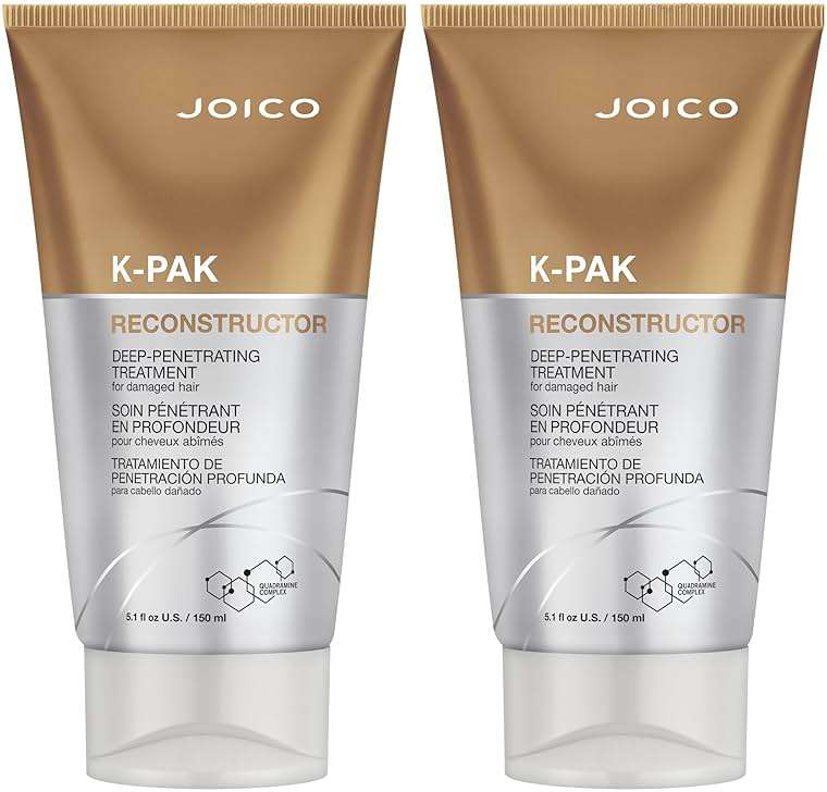 Joico K-PAK Reconstructor Deep-Penetrating Treatment | For Severely Damaged Hair | Repair & Strengthen Strands | Rebuild & Fortify Damaged Hair | Improve Elasticity | With Keratin & Arginine - Image 1