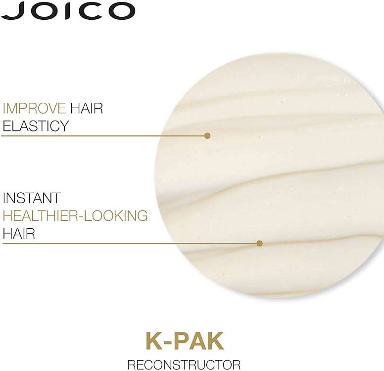 Joico K-PAK Reconstructor Deep-Penetrating Treatment | For Severely Damaged Hair | Repair & Strengthen Strands | Rebuild & Fortify Damaged Hair | Improve Elasticity | With Keratin & Arginine - Image 4