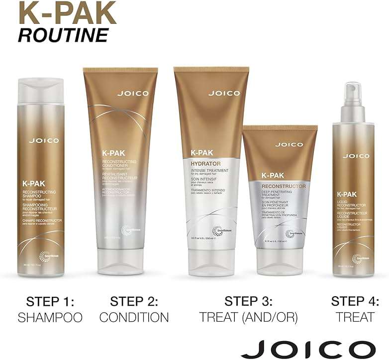 Joico K-PAK Reconstructor Deep-Penetrating Treatment | For Severely Damaged Hair | Repair & Strengthen Strands | Rebuild & Fortify Damaged Hair | Improve Elasticity | With Keratin & Arginine - Image 5