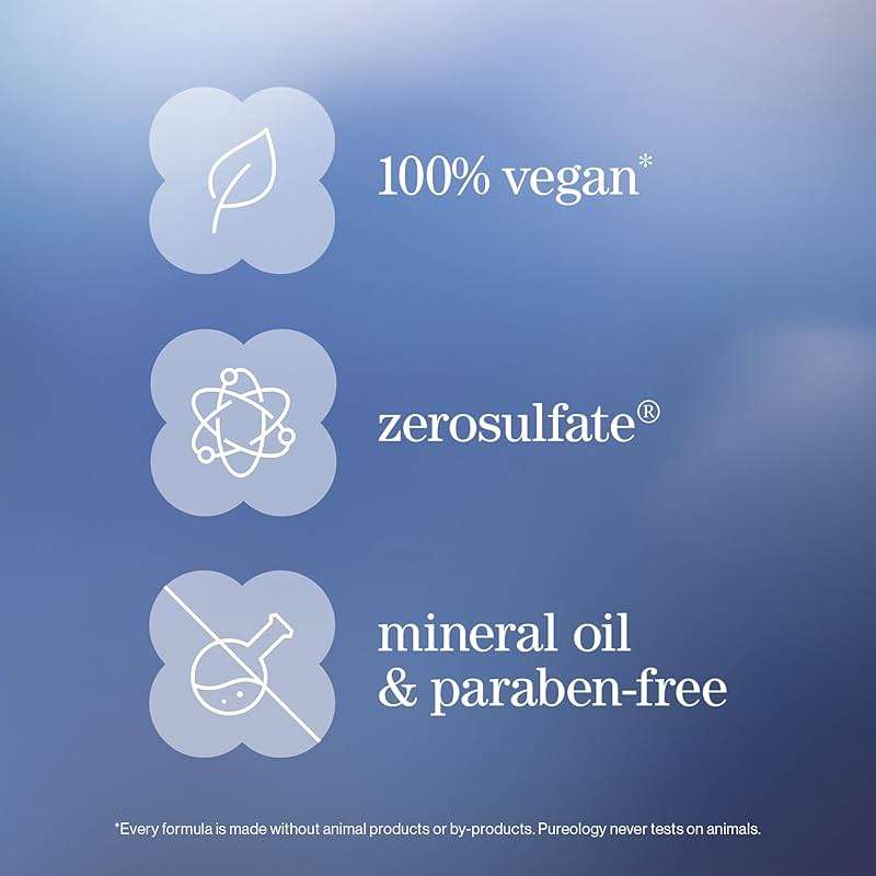 Pureology Strength Cure Blonde Purple Shampoo - For Blonde & Lightened Color-Treated Hair, Tones & Fortifies Brassy Hair, Sulfate-Free & Vegan - Image 8