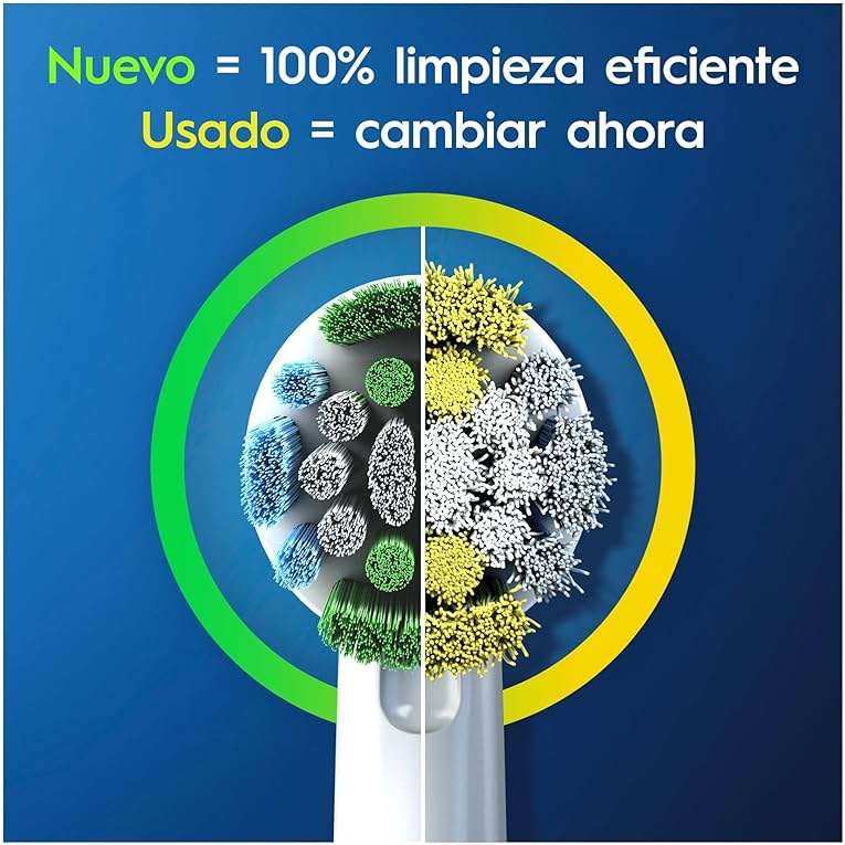 Oral-B Precision Clean Replacement Brush Heads, CleanMaximiser Bristles, Pack of 8 - Image 8