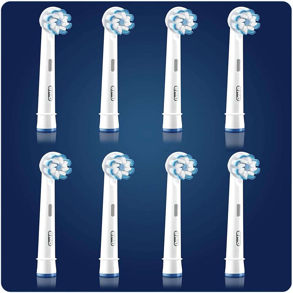Braun Oral-B 4210201320180 Sensitive Clean Toothbrush Heads for Our Gentle Cleaning, in Letterbox Packaging Pack of 8 - Image 2