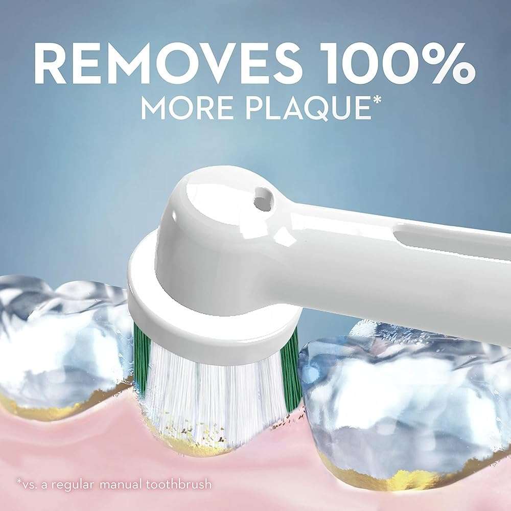 Oral-B Daily Clean Replacement Brush Heads for an Oral-B Electric Toothbrush, Pack of 3 - Image 2