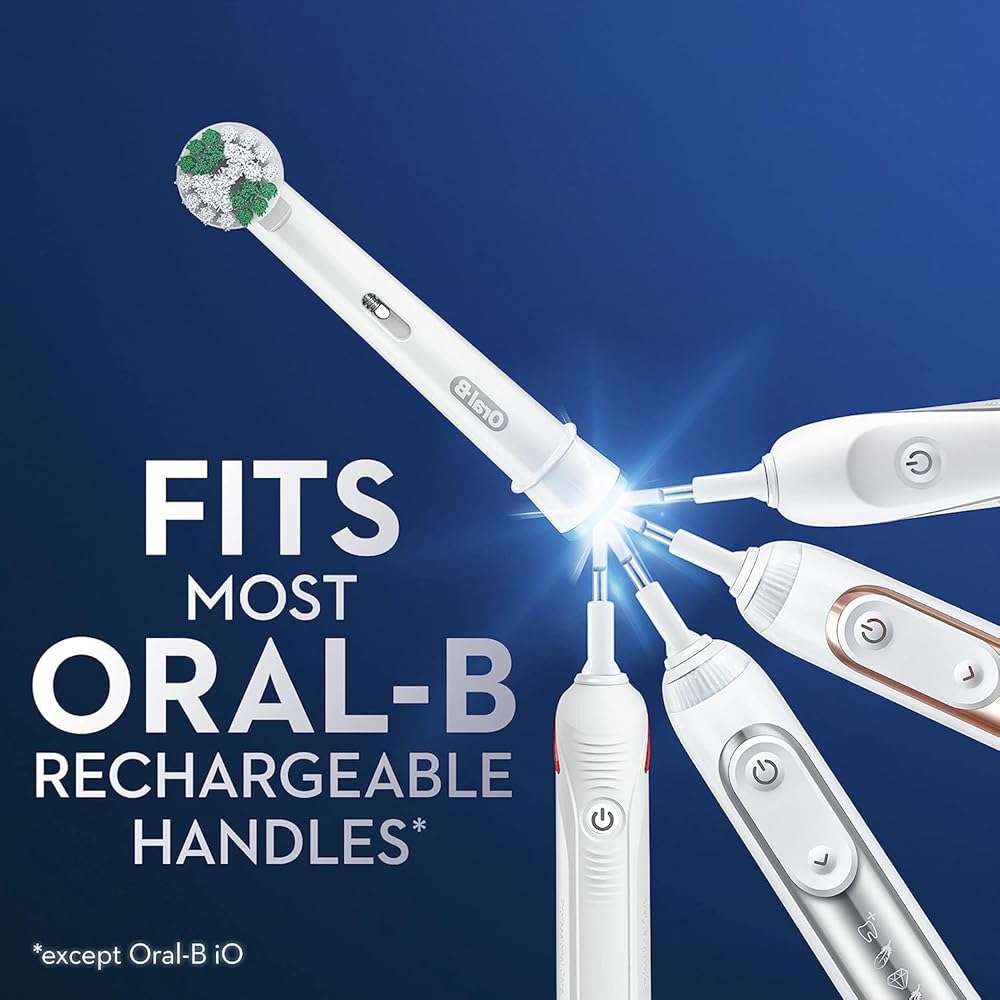 Oral-B Daily Clean Replacement Brush Heads for an Oral-B Electric Toothbrush, Pack of 3 - Image 4