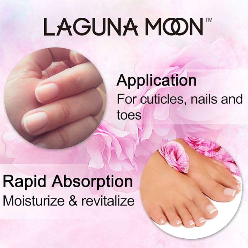 Lagunamoon Cuticle Oil Pen for Nail Nail Oil for Nail Care & Nail Growth - Nourish, Soothe & Moisturize Damaged Nails - Rose, 5 ml - Image 3