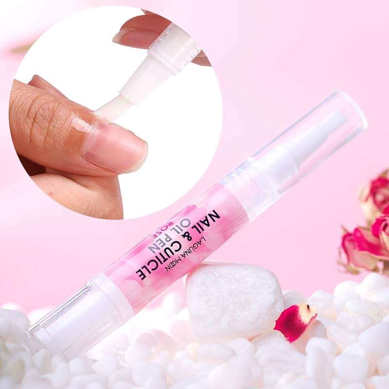 Lagunamoon Cuticle Oil Pen for Nail Nail Oil for Nail Care & Nail Growth - Nourish, Soothe & Moisturize Damaged Nails - Rose, 5 ml - Image 6