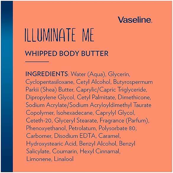 Vaseline Illuminate Me Shea Butter Whipped Body Butter for Melanin Rich Skin Provides 24 Hour Moisturization for Dry Skin 11 oz - Image 7