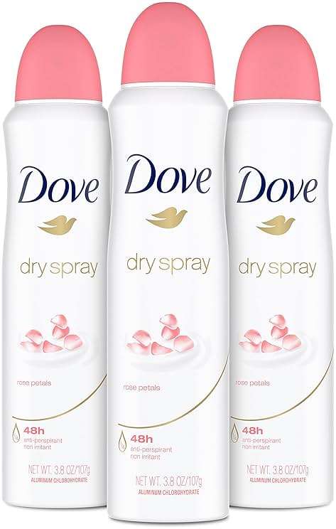 Dove Antiperspirant Deodorant Rose Petals 3.8 oz 3 Count - Amazon Vine - Image 1