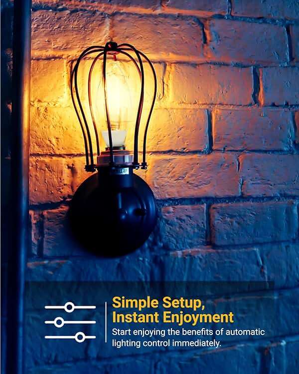 10 Pack Dusk to Dawn LED Outdoor Light Bulb B11, Edison Filament Candelabra Bulbs for Porch Lighting, 500 LM, 5W (40W Equivalent), 5000K Daylight, E12 Base, Photocell Sensor UL - Image 6