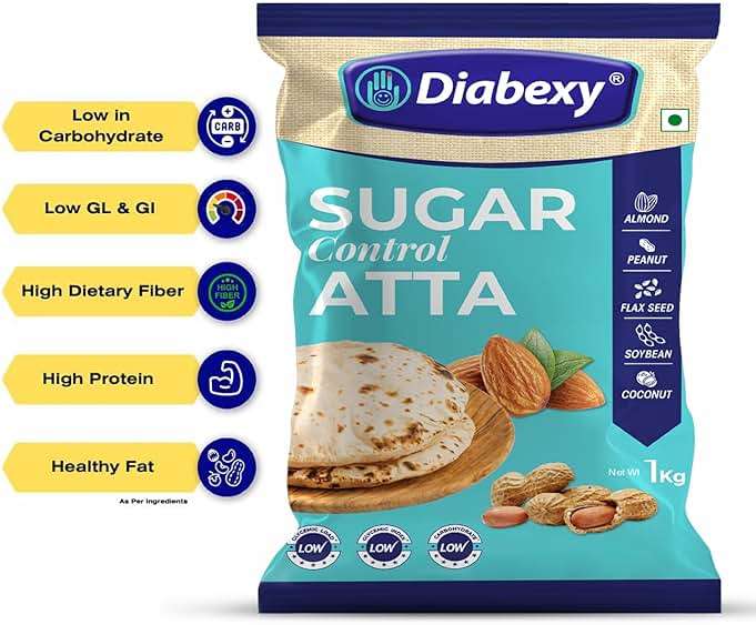 Diabexy Atta Sugar Control for Diabetes - 1kg - Image 3